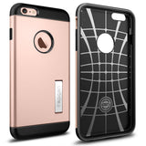 Spigen Slim Armor iPhone 6S Plus Case with Kickstand and Air Cushion Technology Hybrid Drop Protection for iPhone 6S Plus / iPhone 6 Plus - Rose Gold